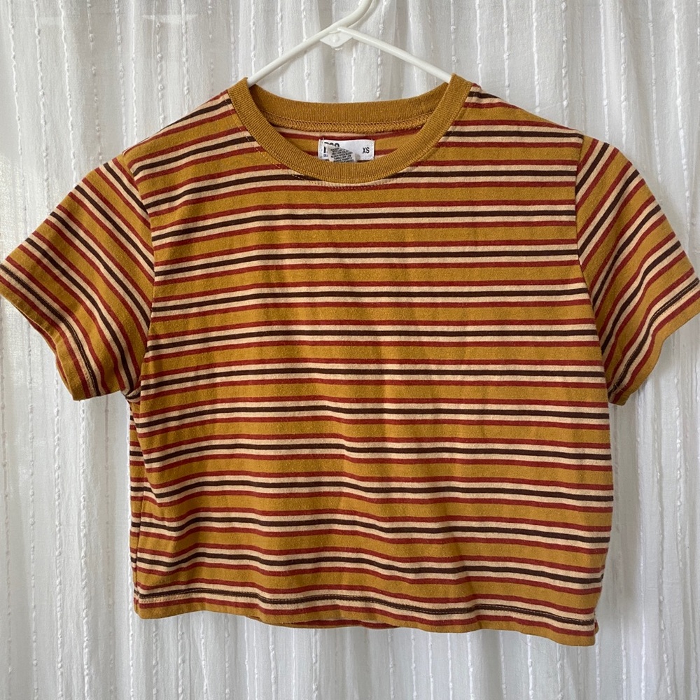 Tillys striped crop top!